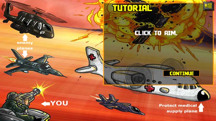 Air Attack War:Strike Fighters  - Sky Tower Defense Game