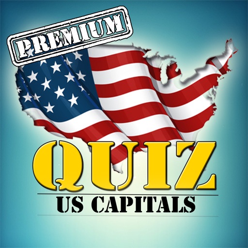 BlitzQuiz US Capitals (Premium) - Guess the capitals of the 50 states from US