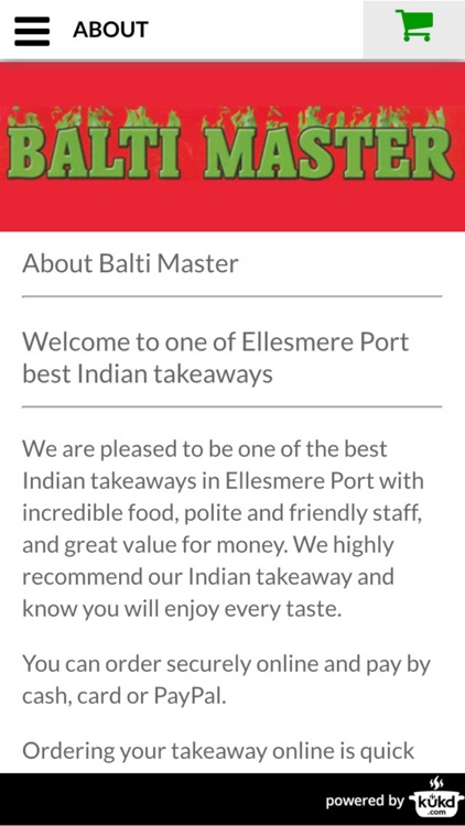 Balti Master Kebab Takeaway screenshot-3