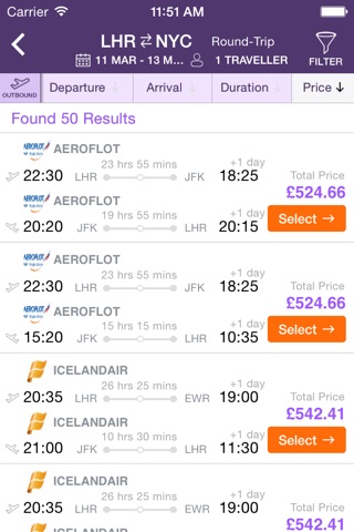 Travelpack - Flights, Hotels & Cars screenshot 4