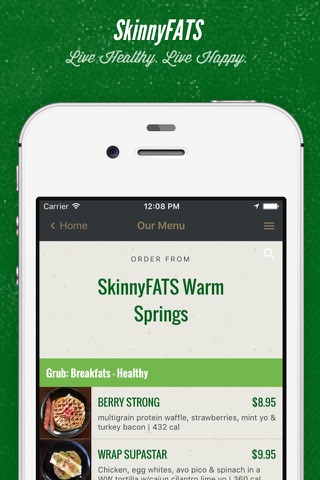 SkinnyFATS Order Online screenshot 3