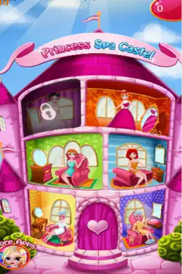 Game screenshot Lovely princess castle:Puzzle games for children hack