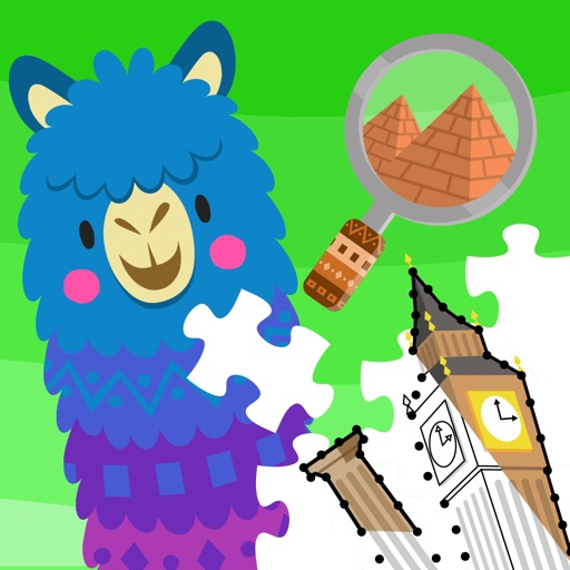 Pacca Alpaca - Travel Playtime: fun activities for kids iOS App