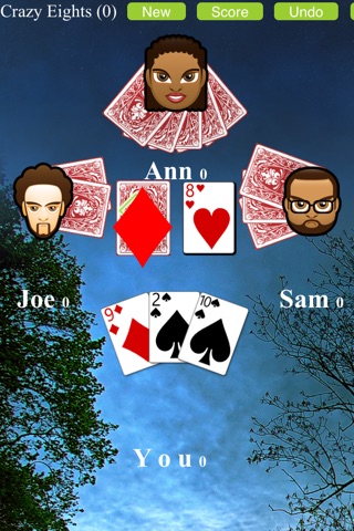 Crazy Eights Card Game screenshot 3