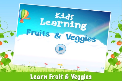 Kids Learning Fruits and Veggies screenshot 3