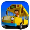 Wheels On The Bus - Song For Kids In 3D