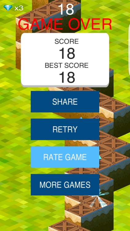 Zigzag jumpy bear 3D - Endless jump and run on zig zag road screenshot-4