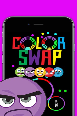 Color Swap: Emoji Color Balls screenshot 4