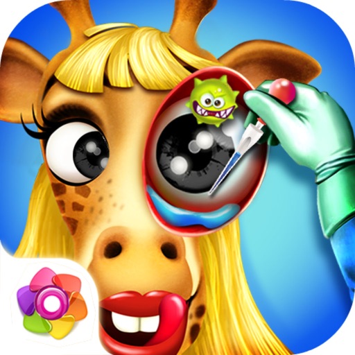 Giraffe Baby's Eyes Doctor - Crazy Resort/Cute Pets Surgery icon