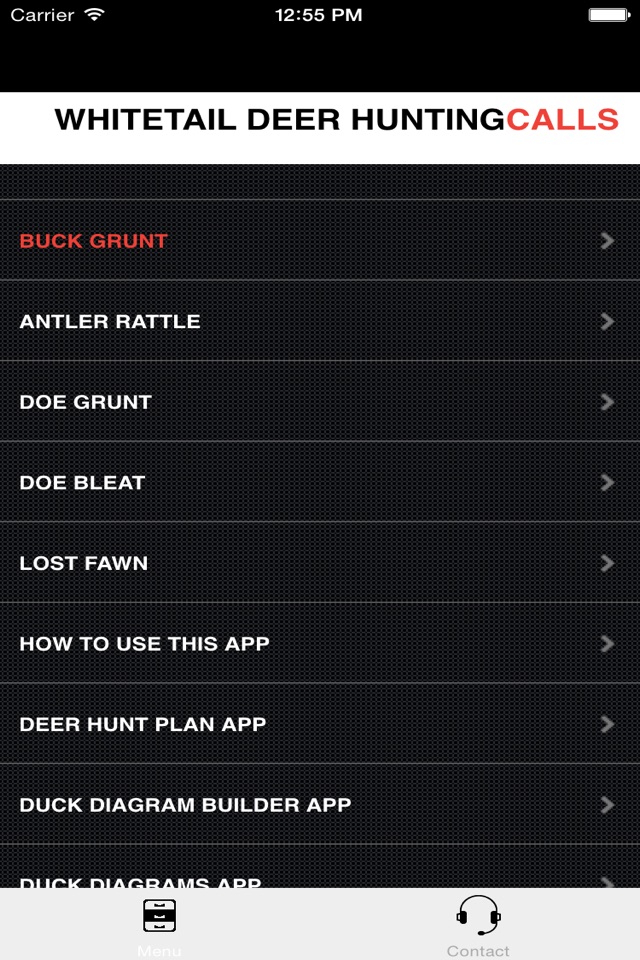 Whitetail Hunting Calls-Deer Buck Grunt -Buck Call - AD FREE - BLUETOOTH COMPATIBLE screenshot 2