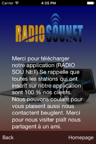 Radio Sou Net screenshot 2