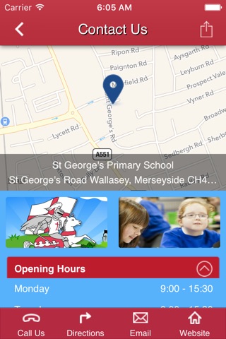St George's Primary School. screenshot 2