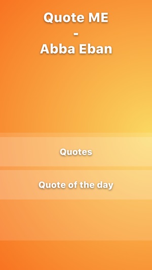 Quote Me - Abba Eban : With Daily Quotes(圖2)-速報App