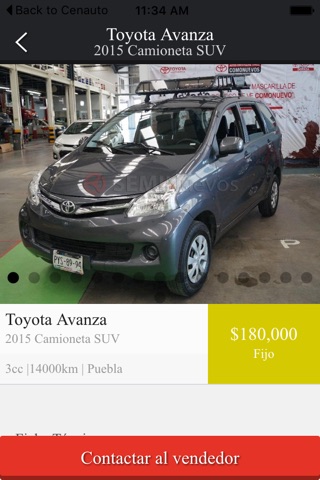 Comonuevos Toyota Los Fuertes screenshot 4