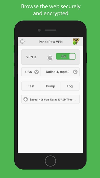 PandaPow VPN screenshot1