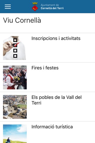 Ajuntament Cornellà del Terri screenshot 2
