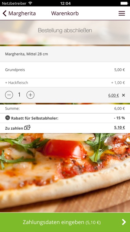 City Pizza App