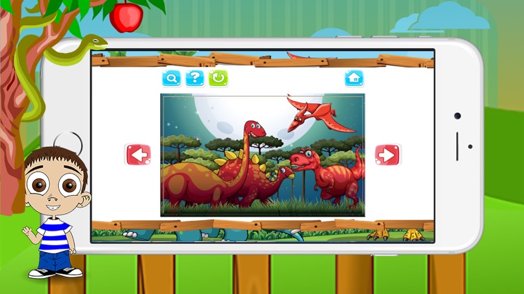 Dinosaur Puzzles For Kids screenshot-3