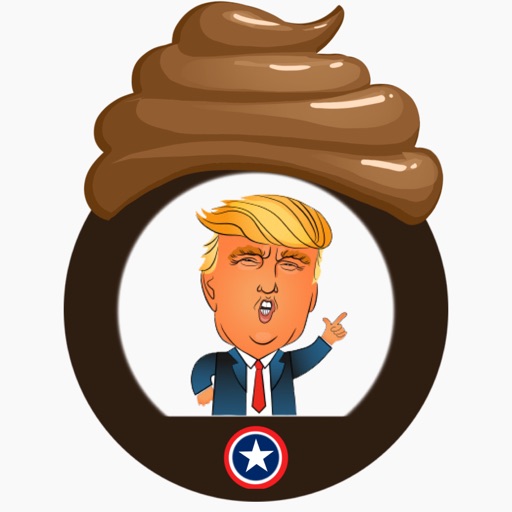 President Election 2016 Spinny Circle - Knock Out Trump Dump