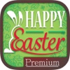 Easter greeting postcards in english - Premium