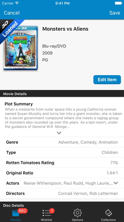 Movie Database: Blu-ray 4K DVD