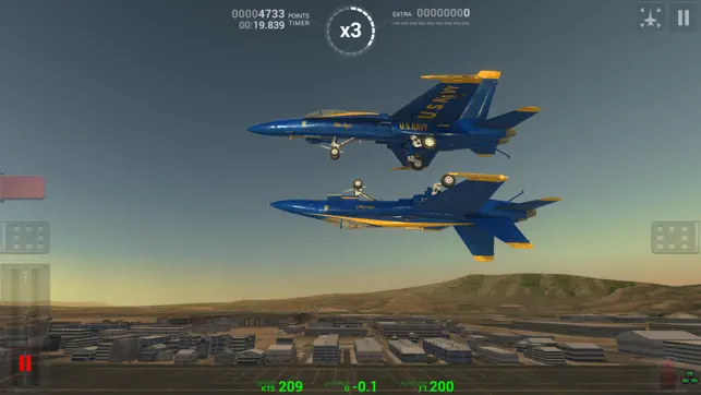 Blue Angels: Aerobatic Flight Simulator, game for IOS