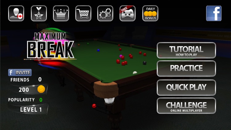 Maximum Break Snooker screenshot-4