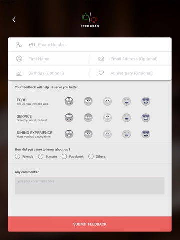 inResto Feedback screenshot 3