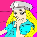 子供のぬりえ - かわいい漫画Uemoto