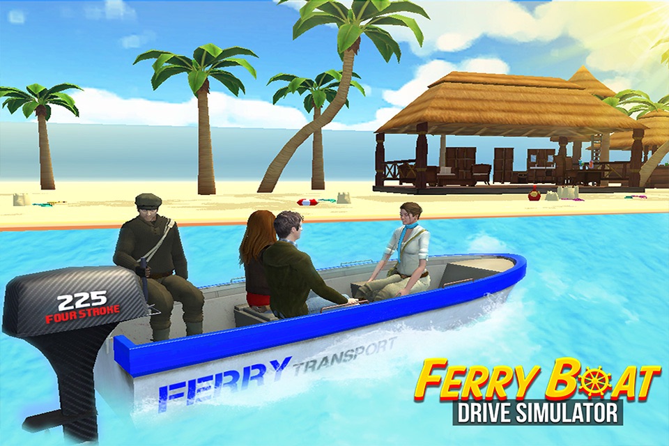 Ferry Boat Driving Simulator: Ride Ferry Transport screenshot 4