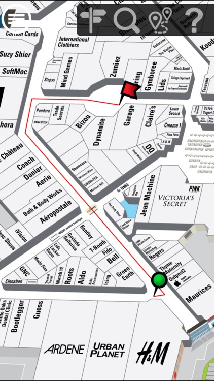 Map Of White Oaks Mall White Oaks Mall By Jwa Group Inc.