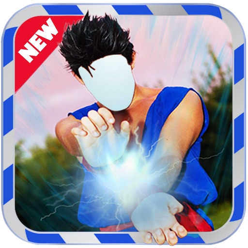 Super Saiyan Costplay Maker- New Photo Montage With Own Photo Or Camera iOS App