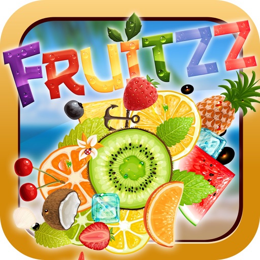 Fruitzz World Slots-With Fruits And Flower Sizzling 7's Slot Deluxe Icon