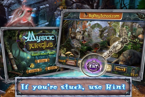 Mystic Jungle Hidden Object Games screenshot 4