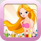 Mermaid Coloring Book Educational colorir jogos grátis para crianças e Toddlers icon