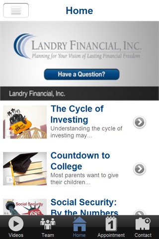 Landry Financial Inc. screenshot 2