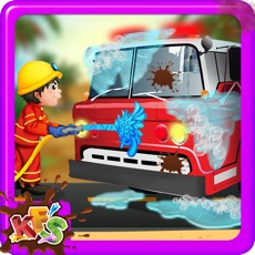 Activities of Fire Truck Wash – Repair & cleanup vehicle with crazy car mechanic repairing garage game for kids