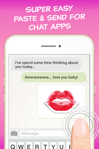 Love Emoji - Extra Emojis and Emoticons for Valentines Day screenshot 3