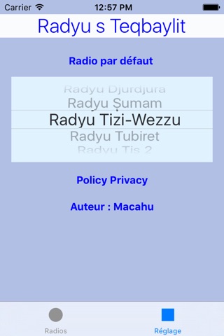 Radyu s Teqbaylit screenshot 2