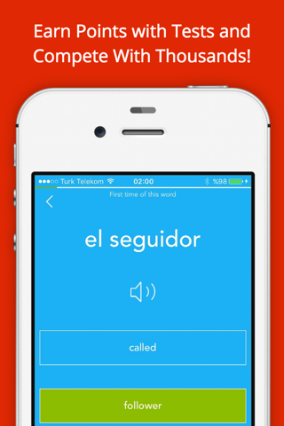 Learn Spanish Vocabulary - Free 5000+ Words! screenshot 3