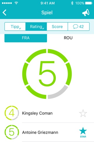 Inscouts Soccer Rating App screenshot 3