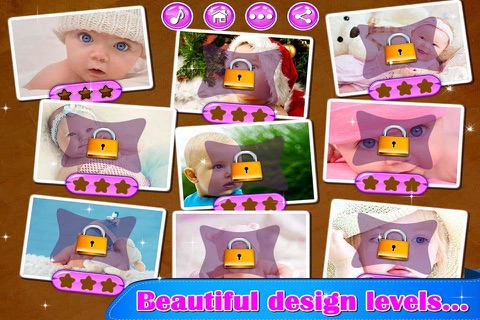 Cute Babies Jigsaw Puzzle - Kids Puzzle Fun screenshot 2