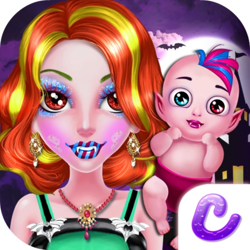 Princess Vampire Newborn Baby - Mommy Pregnancy Check/Cute Infant Care icon