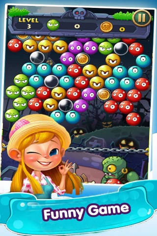 Crazy Bubble Legend Zombie screenshot 2