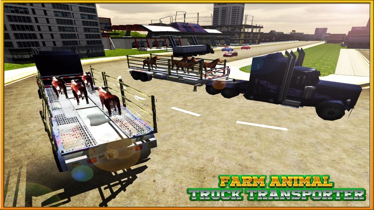 Farm Animal Truck Transporter - Transport Wild Farm Animals and Transport them in your Truck