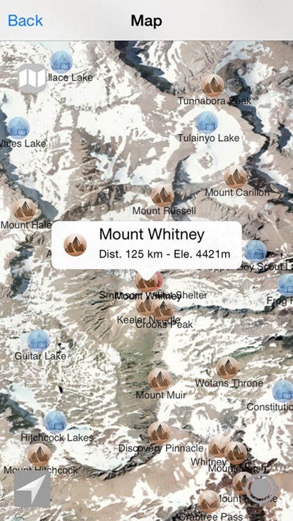 US Mountains, peaks and hills in augmented reality screenshot-3