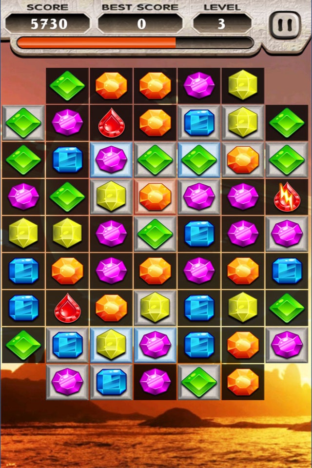 Amazing Jewel Quest Puzzle HD screenshot 2