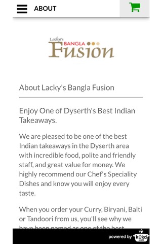 Lacky's Bangla Fusion Indian Takeaway Dyserth screenshot 4