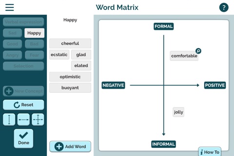 RWT Word Matrix screenshot 2