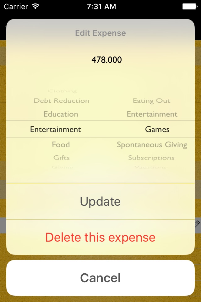 Monthly Expenses screenshot 4